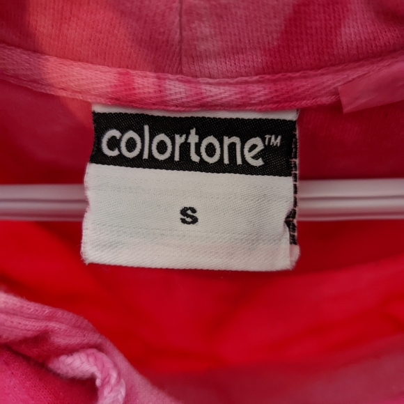 Pink Tie Dye Hoodie- Size S - Picture 4 of 4